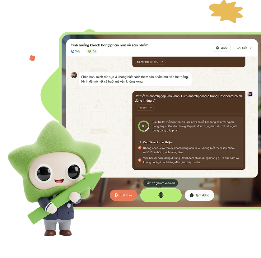 Chat UI and Character